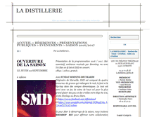 Tablet Screenshot of distillerie.theatre-contemporain.net