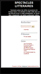 Mobile Screenshot of georgesand.theatre-contemporain.net